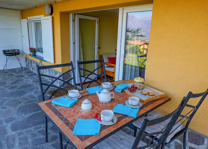 Apartmán Bellavista A Garten Mit Pool Colico